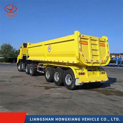 1 Cisterna de minería / Cisterna trasera Semi remolque Cisterna autocisterna No