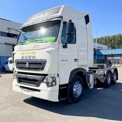 Dirección izquierda HOWO T7 Tractor en buen estado y capacidad de carga de 8,2 toneladas