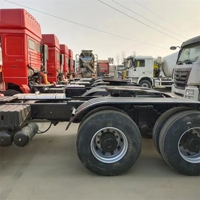 6X4 Cabeza 340 CV 40 toneladas 110 km/h Camiones de tracción usados de trabajo pesado en Euro 2 con ventana manual