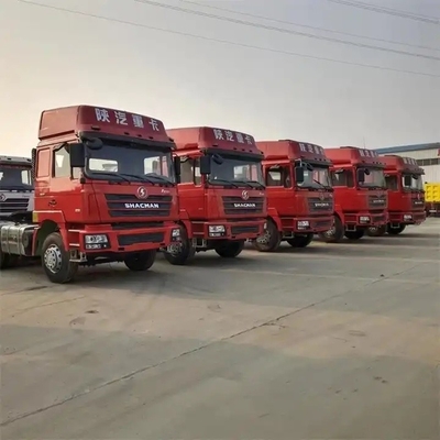 6X4 Cabeza 340 CV 40 toneladas 110 km/h Camiones de tracción usados de trabajo pesado en Euro 2 con ventana manual