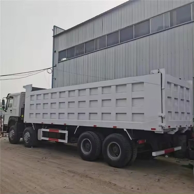 6X4 18cbm 30tons camión de descarga con tirador para Argelia Diseño de neumáticos sin tubos y ≤5 asientos