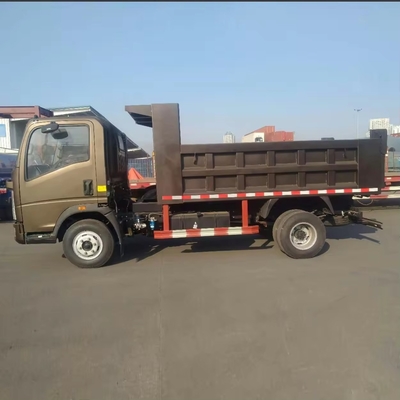 HOWO 8X4 375 Tipper 500HP Tipper camión de descarga usado con suspensión aérea asiento del conductor