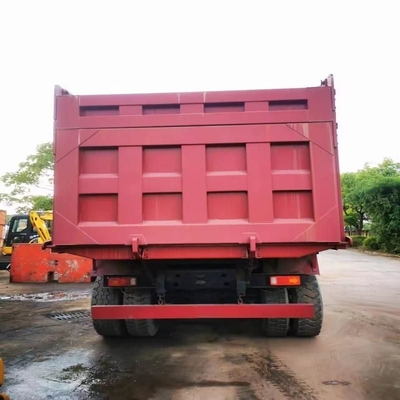 Sinotruck 6*4 371HP camión blanco usado con suspensión de aire del asiento del conductor