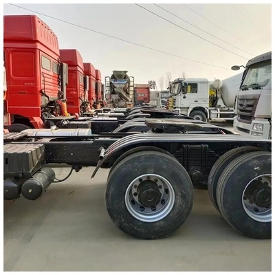 Camión tractor de ventana manual 6X4 4X2 Tractor de primera mano/Camión tractor para transporte pesado