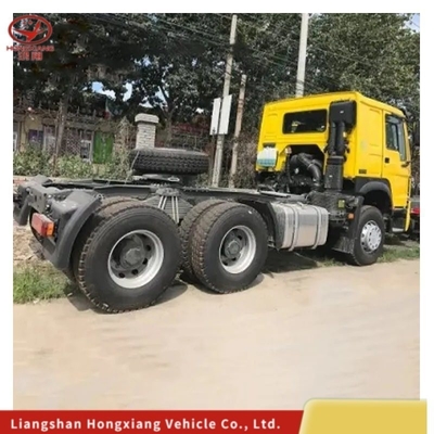Diseño de neumáticos sin tubos de 400 CV 6X4 camión tractor con capacidad de carga de 8,2 toneladas y motor de combustible