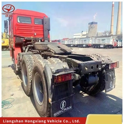 10 ruedas 6*4 HOWO Camión de cabeza de tractor 371HP 375HP 40 50 60 100 toneladas con ventana manual