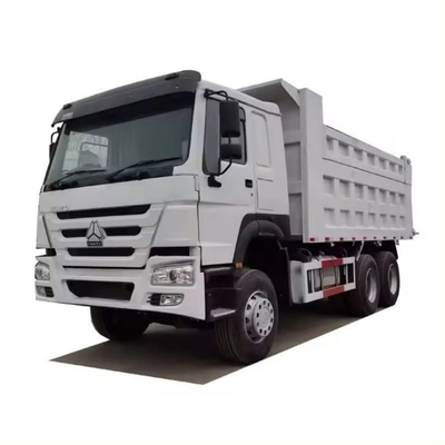 Ventana manual 6X4 camión de descarga HOWO con 371 CV y 5001-10000 kg de peso bruto del vehículo
