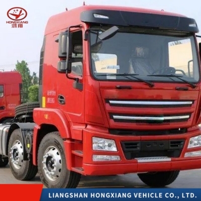 6×4 rueda motriz Hino 700 420HP Camión de cabeza de tractor para 5001-10000 Kg de peso bruto del vehículo