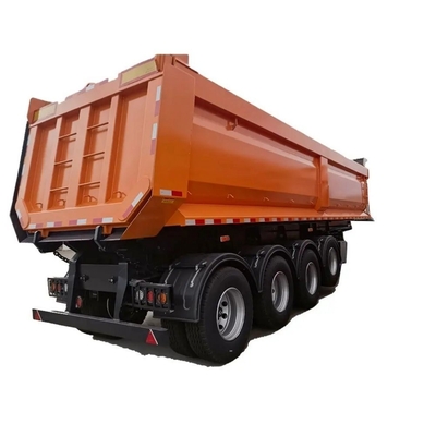 Recargable de 6 ejes Recargable de transporte de camiones Semirremolque con sistema de frenado antibloqueo ABS