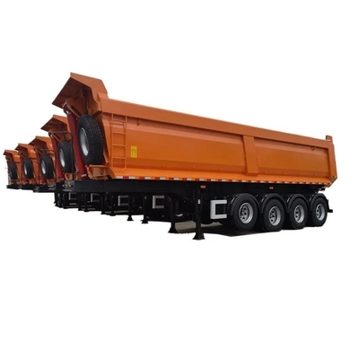Recargable de 6 ejes Recargable de transporte de camiones Semirremolque con sistema de frenado antibloqueo ABS