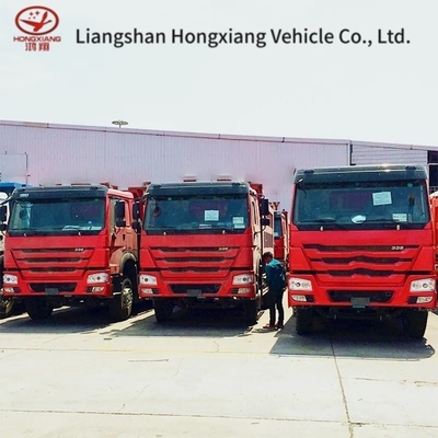 10 neumáticos 6X4 375HP 371 HOWO camión tractor con servicio postventa de 1 año y asientos ≤5