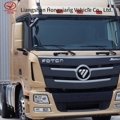 10 neumáticos 6X4 375HP 371 HOWO camión tractor con servicio postventa de 1 año y asientos ≤5