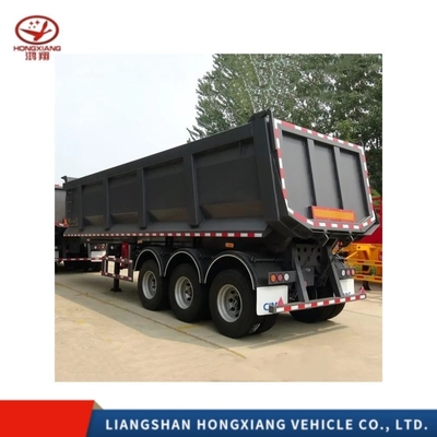 3 Ejes 40 toneladas Sinotruk Minería Dumper Dump Tipper Semi camión remolque de trabajo ligero