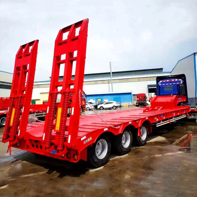 1 año Servicio postventa Semirremolque de 3 ejes Tractor personalizado bandeja de transporte