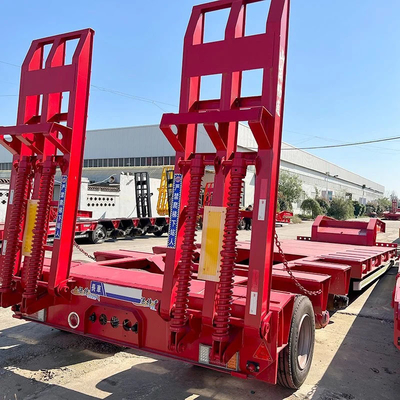 1 año Servicio postventa Semirremolque de 3 ejes Tractor personalizado bandeja de transporte