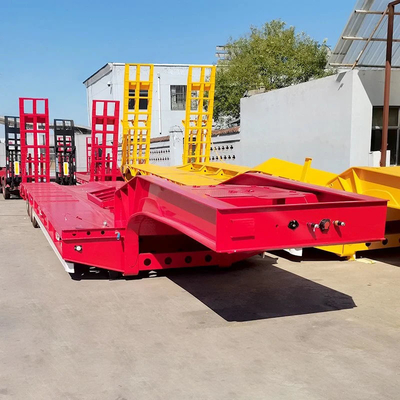 1 año Servicio postventa Semirremolque de 3 ejes Tractor personalizado bandeja de transporte
