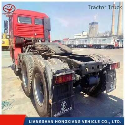 Ventana manual Sinotruk HOWO 6X4 41-50t LHD Rhd Camión tractor con certificación de neumáticos GCC