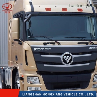 Ventana manual Sinotruk HOWO 6X4 41-50t LHD Rhd Camión tractor con certificación de neumáticos GCC