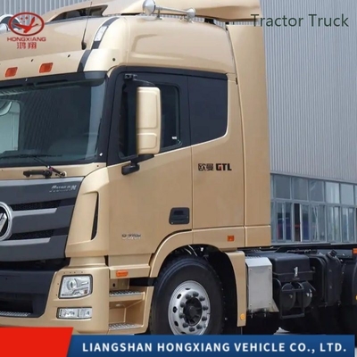 Ventana manual Sinotruk HOWO 6X4 41-50t LHD Rhd Camión tractor con certificación de neumáticos GCC