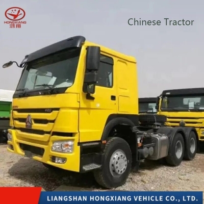 Sinotruk HOWO T7h 6*4 10 Rueda Tractor de GNC Cabeza Camión Potencia &gt; 450 CV Personalización