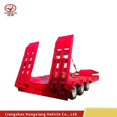 2240 mm de banda baja Semi remolques para excavadora cargador transportador camión de carga remolque