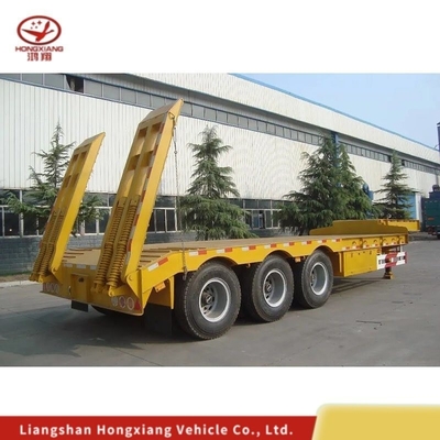 Remolque de camión de transporte de palas de viento con cama baja extensible y estructura de acero resistente