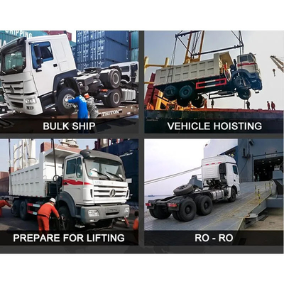 Segmento camión pesado 6X4 60 toneladas Rhd Sinotruk HOWO cabeza de tractor camión manual ventana