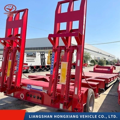 Trailer de lecho bajo con 13500X3000X1550 mm de tamaño