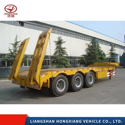Trailer de lecho bajo con 13500X3000X1550 mm de tamaño