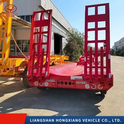 Suspensión de placas de acero de semirremolque de cama plana/suspensión de aire 60t 80t 100t 120t personalización