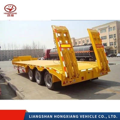 Excavadora pesada de 80 toneladas Transportador de carga baja con acero y hidráulico extensible