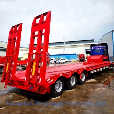 Contenedores de lecho plano Excavadoras de cuello de ganso Transporte Semirremolques Camiones de 100 toneladas Camiones de lecho bajo Remolques