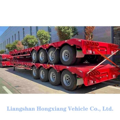 Por favor, consulte el servicio de atención al cliente Good Heavy Duty 3 Ejes 50 toneladas de lecho bajo Semirremolques Transporte