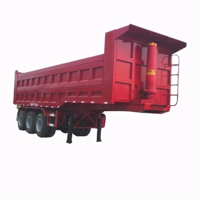 500 mm de altura Q345b Remolque de inclinación de la viga principal para tres ejes Tractor Dumper Transporting