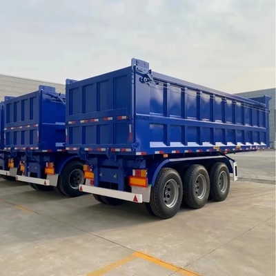500 mm de altura Q345b Remolque de inclinación de la viga principal para tres ejes Tractor Dumper Transporting