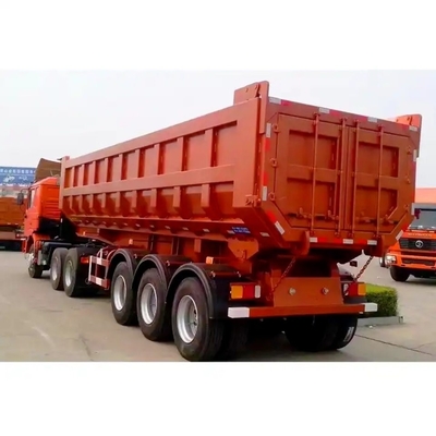 Sistema de frenado antibloqueo ABS Remolque trasero con tirador de descarga Tractor Remolque trasero con descarga
