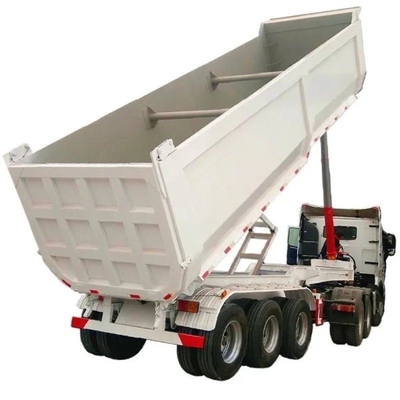 Sistema de frenado antibloqueo ABS Remolque trasero con tirador de descarga Tractor Remolque trasero con descarga
