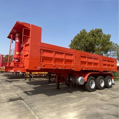 Sistema de frenado antibloqueo ABS Remolque trasero con tirador de descarga Tractor Remolque trasero con descarga