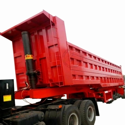 Semiremolque galvanizado EHL9400Z de tres ejes para transporte de mercancías pesadas