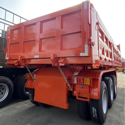 Semiremolque galvanizado EHL9400Z de tres ejes para transporte de mercancías pesadas