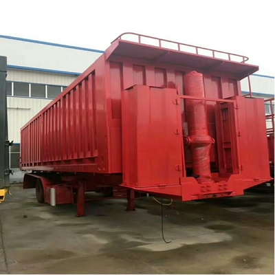Semiremolque galvanizado EHL9400Z de tres ejes para transporte de mercancías pesadas
