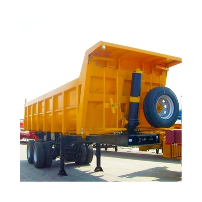 Camión de descarga pesado de 60 toneladas, remolque de descarga Sinotruk, remolque de desvío de 3/4 ejes