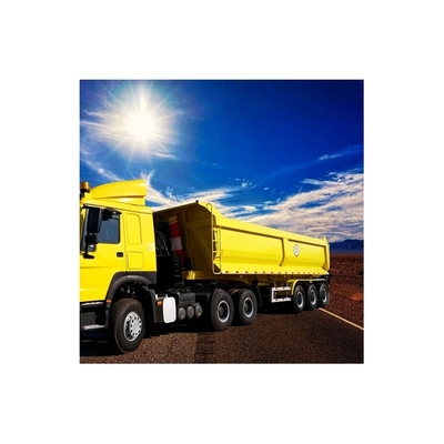 Camión de descarga pesado de 60 toneladas, remolque de descarga Sinotruk, remolque de desvío de 3/4 ejes