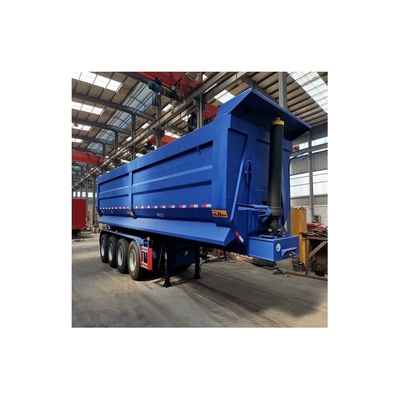 1 año Servicio postventa Acero Dump Hydraulic Dumper Cargo Utility Tipper Semirremolque
