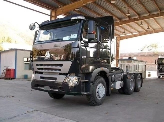 6*4 Camiones eléctricos de tractor eléctrico robusto con ventana manual y personalización