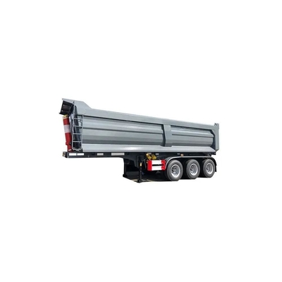 Personalización de 3 ejes Remolque de transporte de carbón de 80 toneladas con cilindro Hyva y eje de 13 t