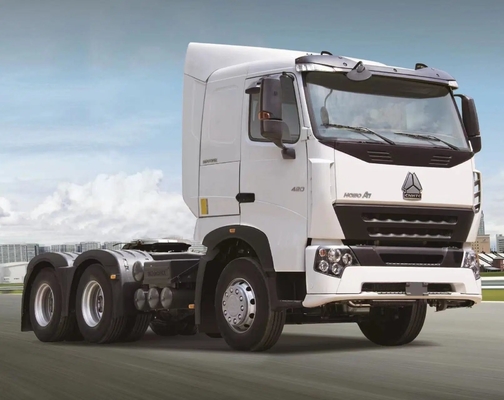 Diseño de neumáticos sin tubos Sinotruk HOWO 6X4 41-50t LHD Rhd camión tractor para y usado