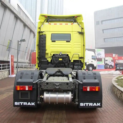 6×4 Sinotruk Usado HOWO camiones tractor con certificación de neumáticos GCC y rueda motriz 6×4