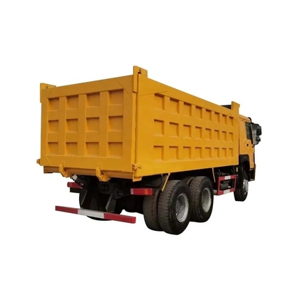 Semi remolque de 30 cbm con volante trasero con diseño de lecho plano y auto volante hidráulico de tres ejes