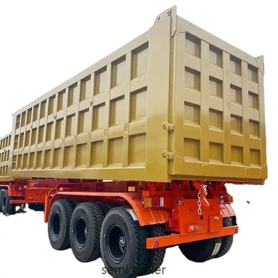 Semiremolque de descarga de 3 ejes personalizable para el transporte de carbón/piedra